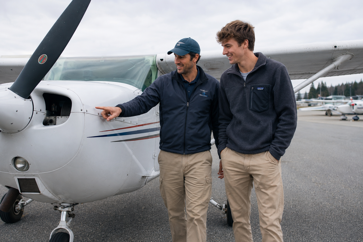 Discover flight at the flight school